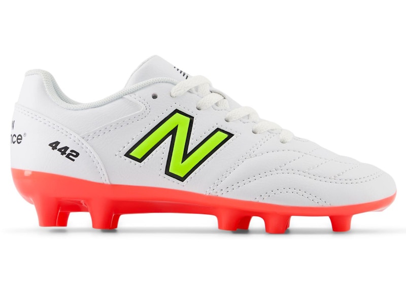 New Balance 442v2 Academy FG White Solar (GS)