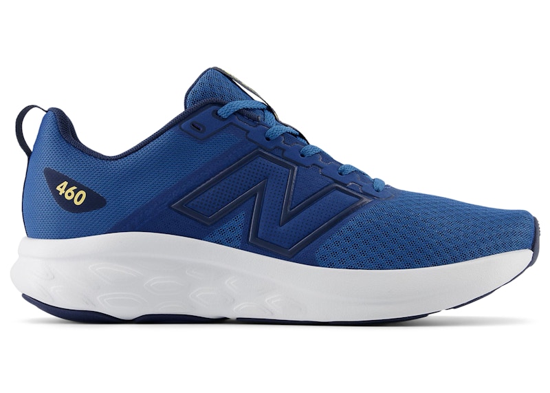 Men's New Balance 460 V4 Sneakers in Sea Stone/Navy Blue