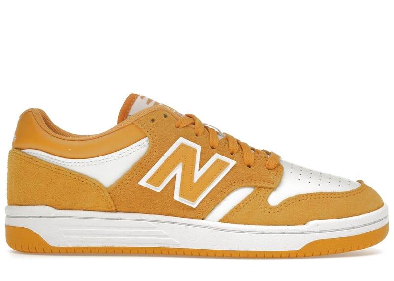 Pre-owned New Balance Men's  480 Sneakers In White/varsity Gold