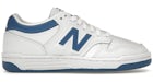 New Balance 480 Blanc Bleu Agate