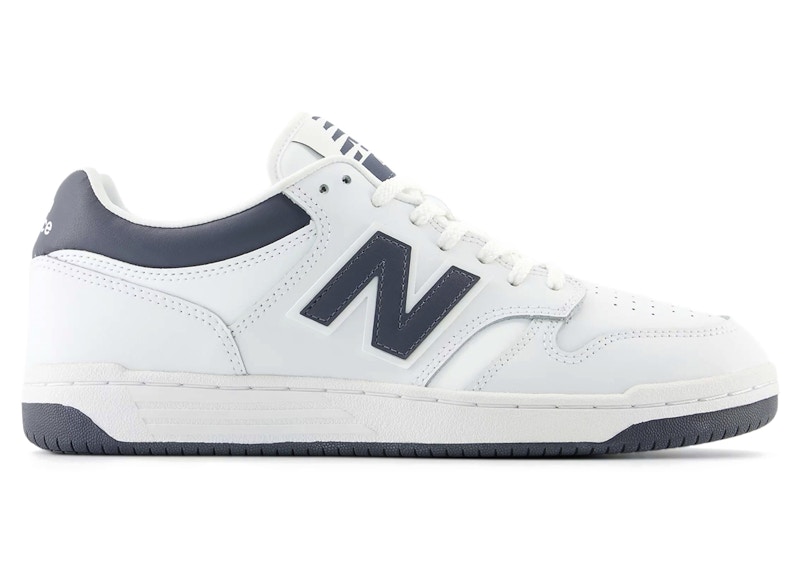 New Balance 480 White Graphite - BB480LWE