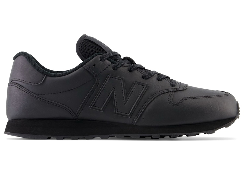 Men's New Balance 500 Sneakers in Black