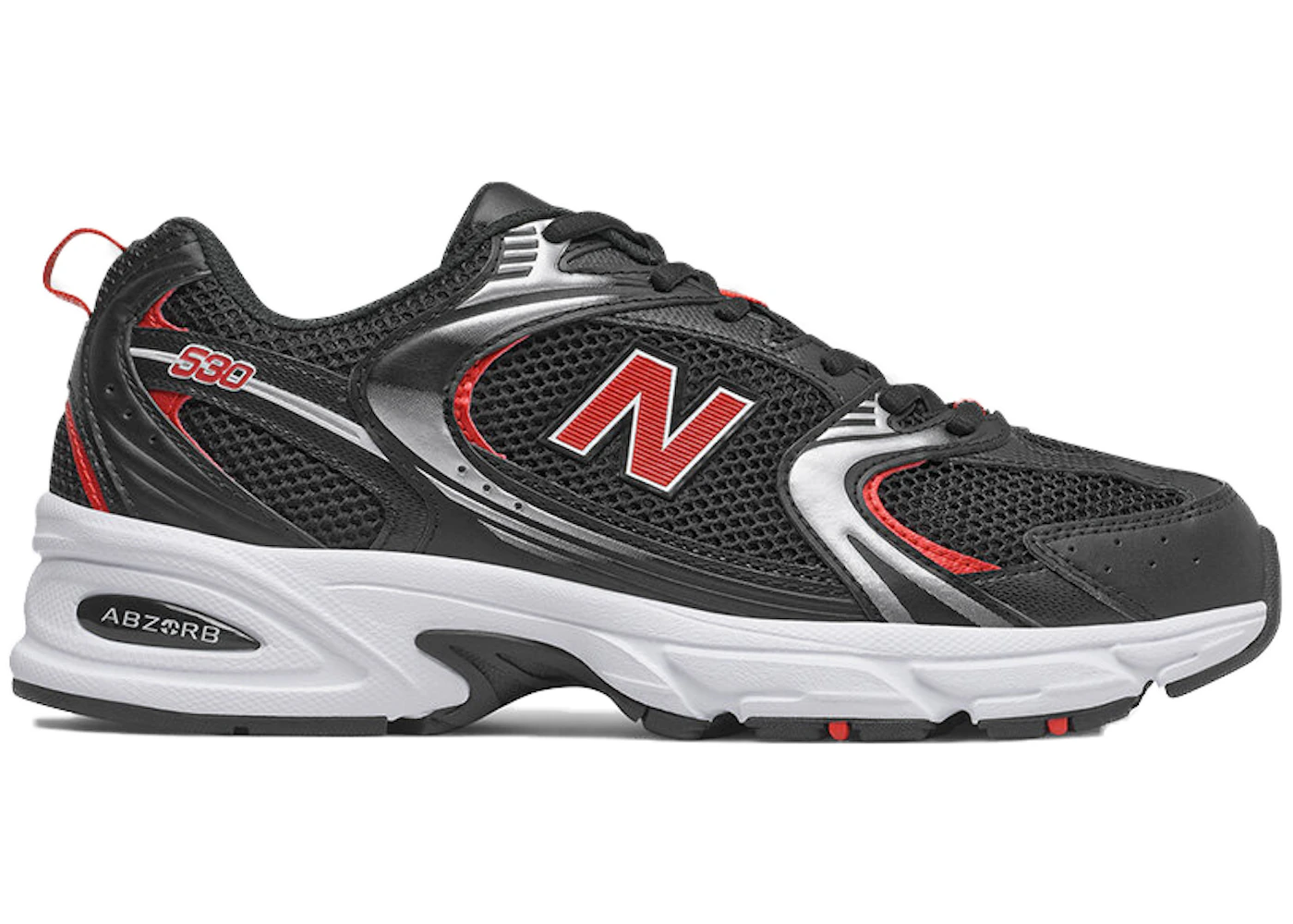 New balance black and red shoes Clearance