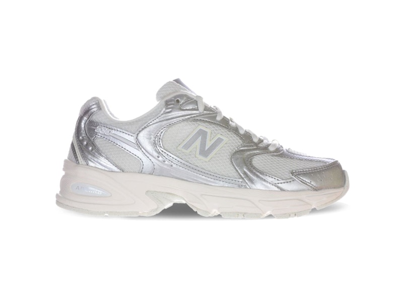 New Balance 530 Silber, metallische Reflexion