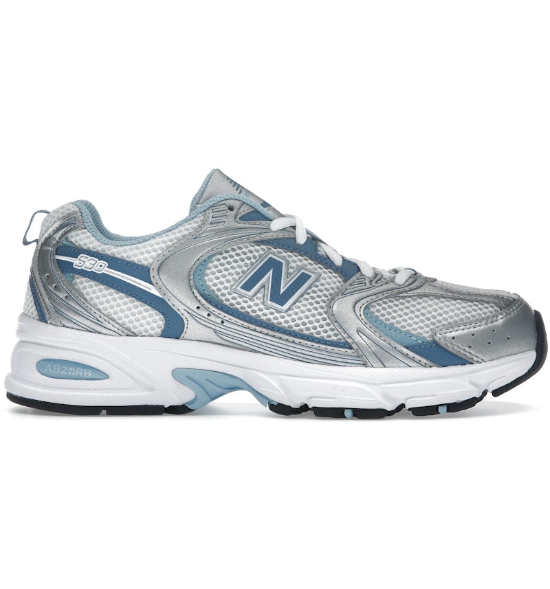 New Balance 530 Silver Metallic Heron Blue Men's MR530ADA US