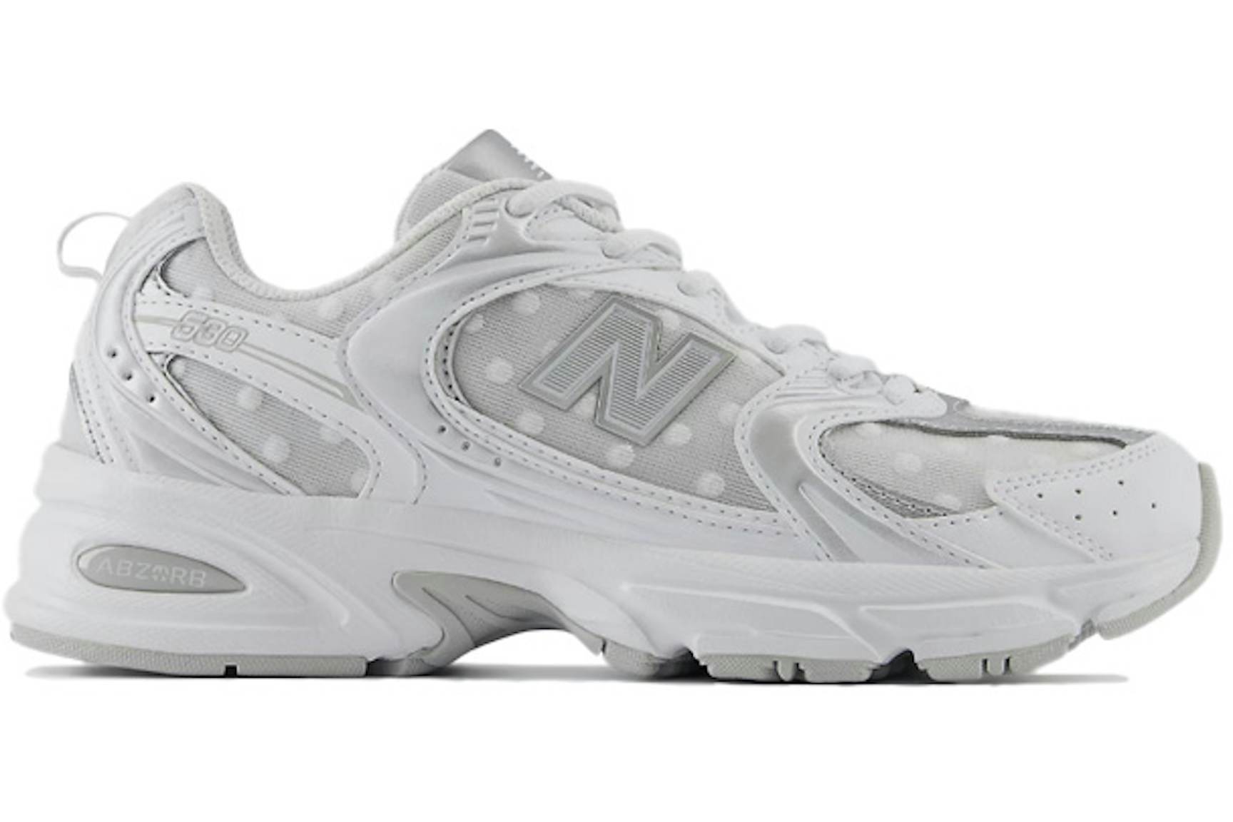New Balance 530 Silver Metallic Polka Dots Men's - U530HFW - US