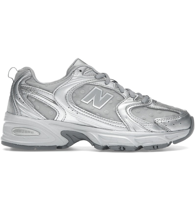 New Balance 530 Silver Metallic Raincloud Polka Dots Men's