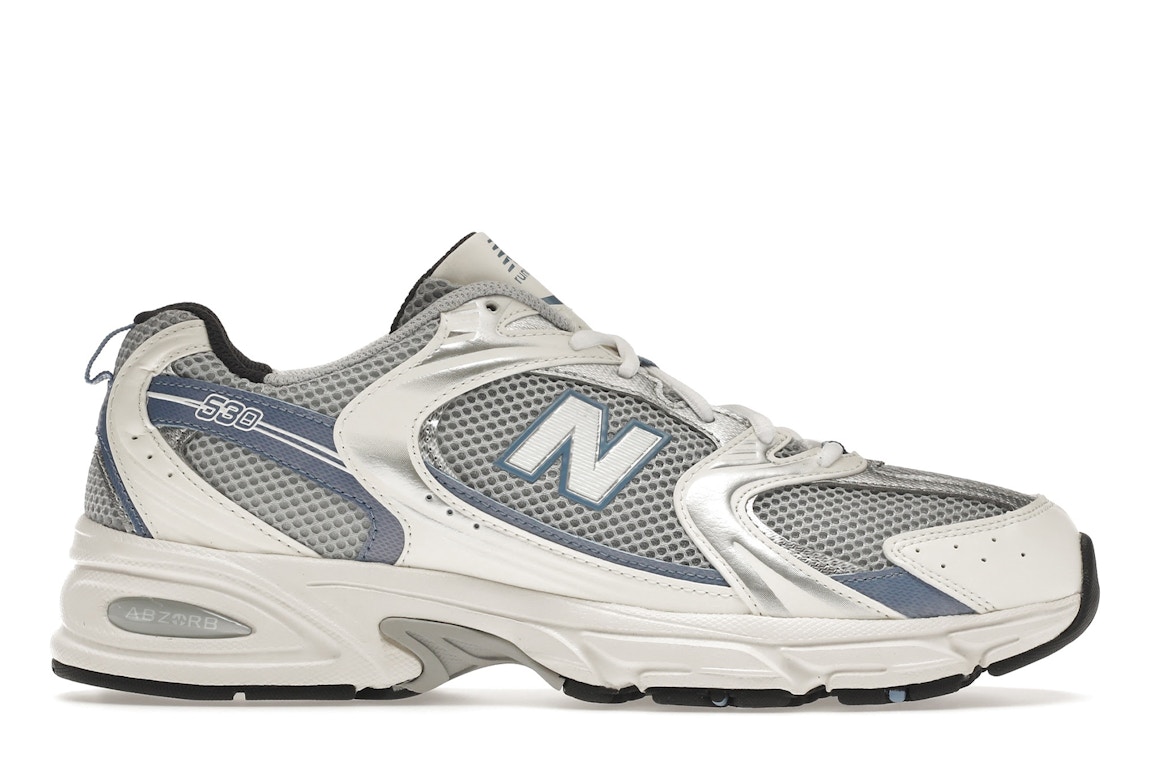 Pre-owned New Balance 530 Steel Blue In Steel Blue/grey/white