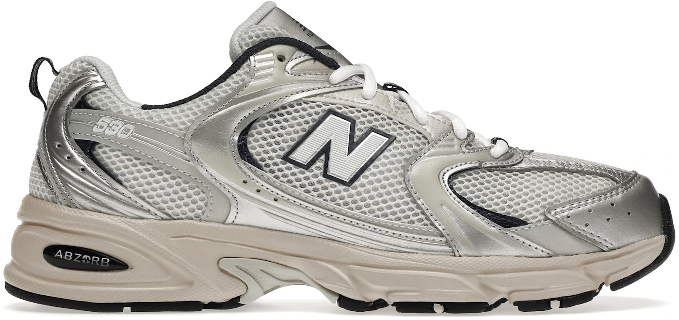 530 Mesh Sneakers in Silver - New Balance