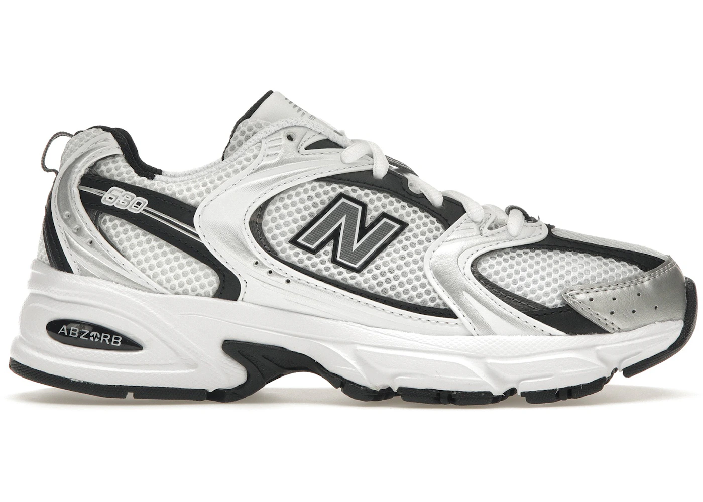 Black and white new balance 530 Clearance