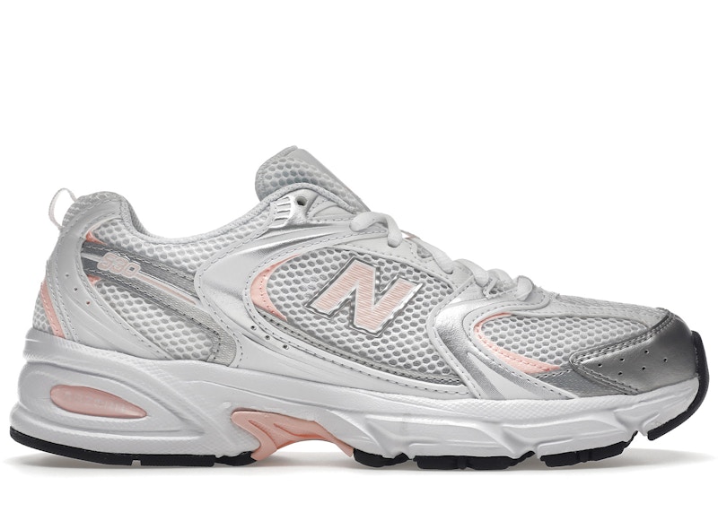 New Balance 530 White Silver Pink