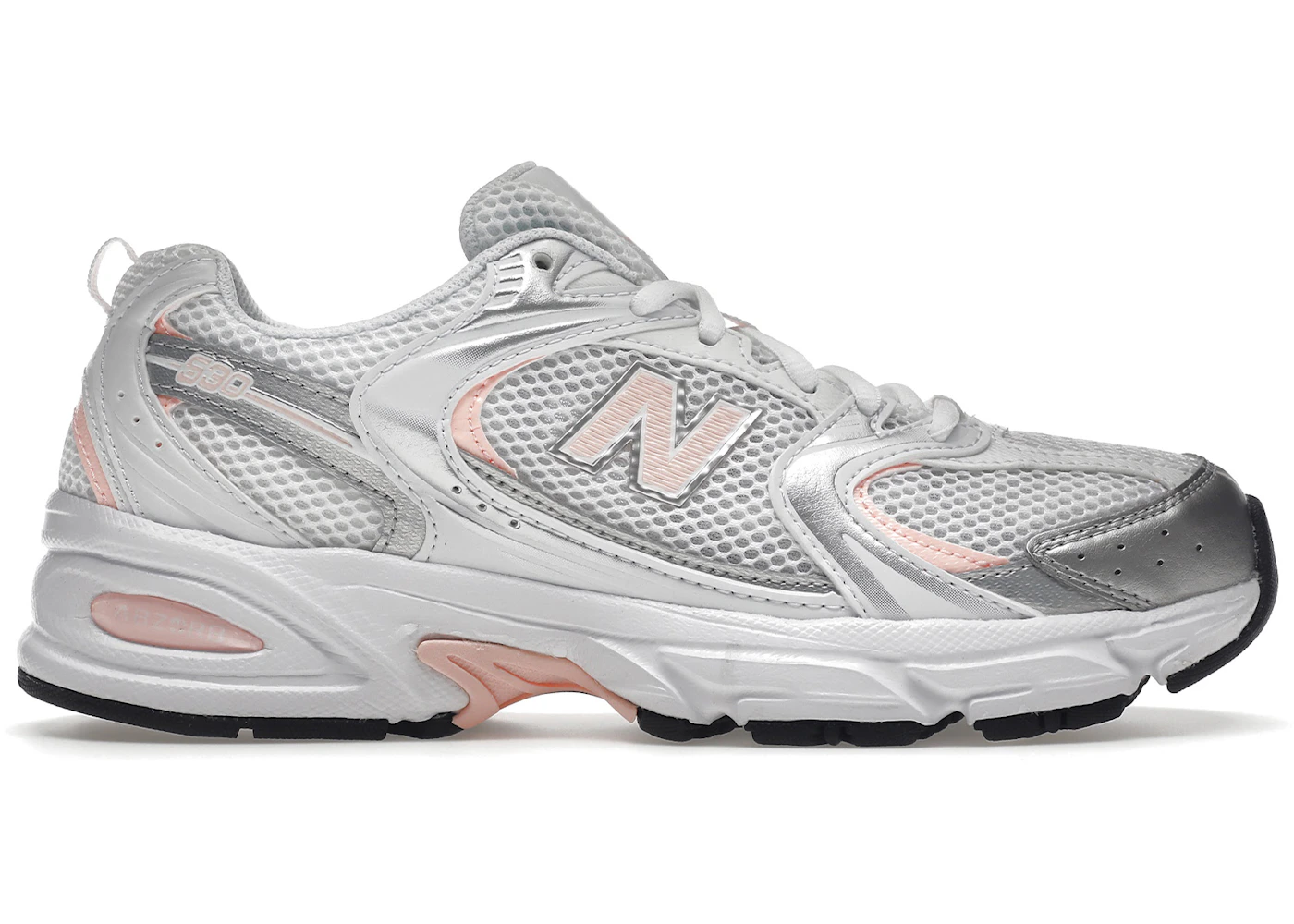 New balance shoes pink and grey Clearance
