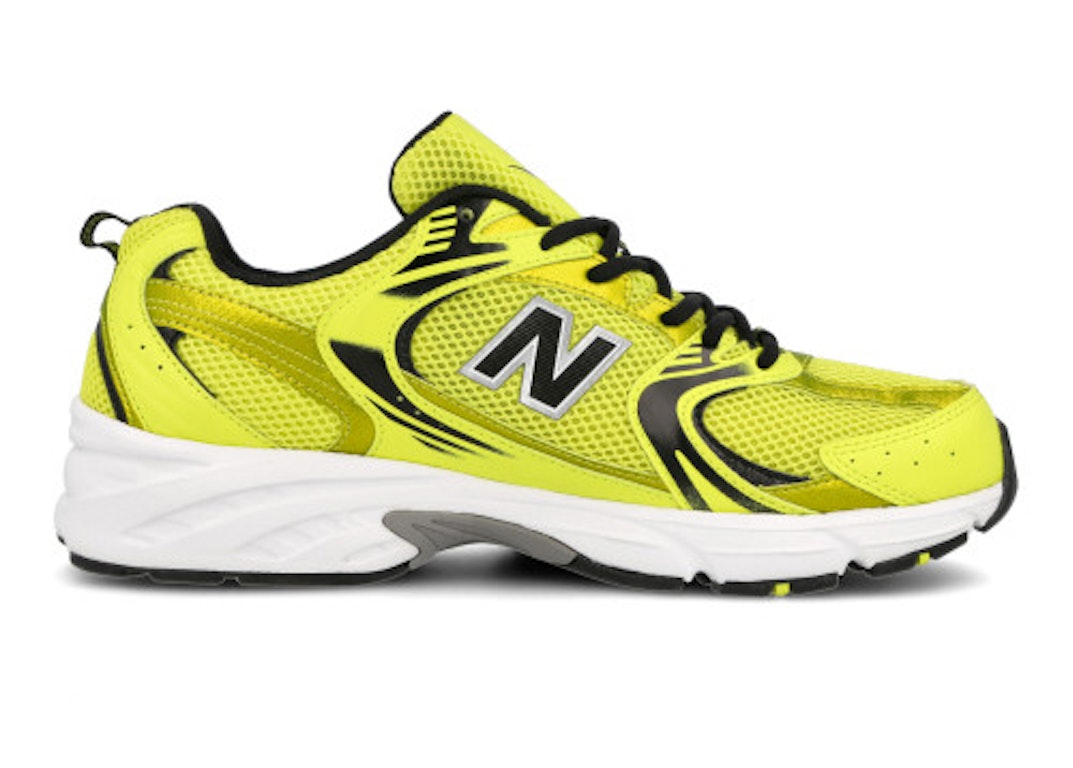 Pre-owned New Balance 530 Yellow Black In Yellow/black/white