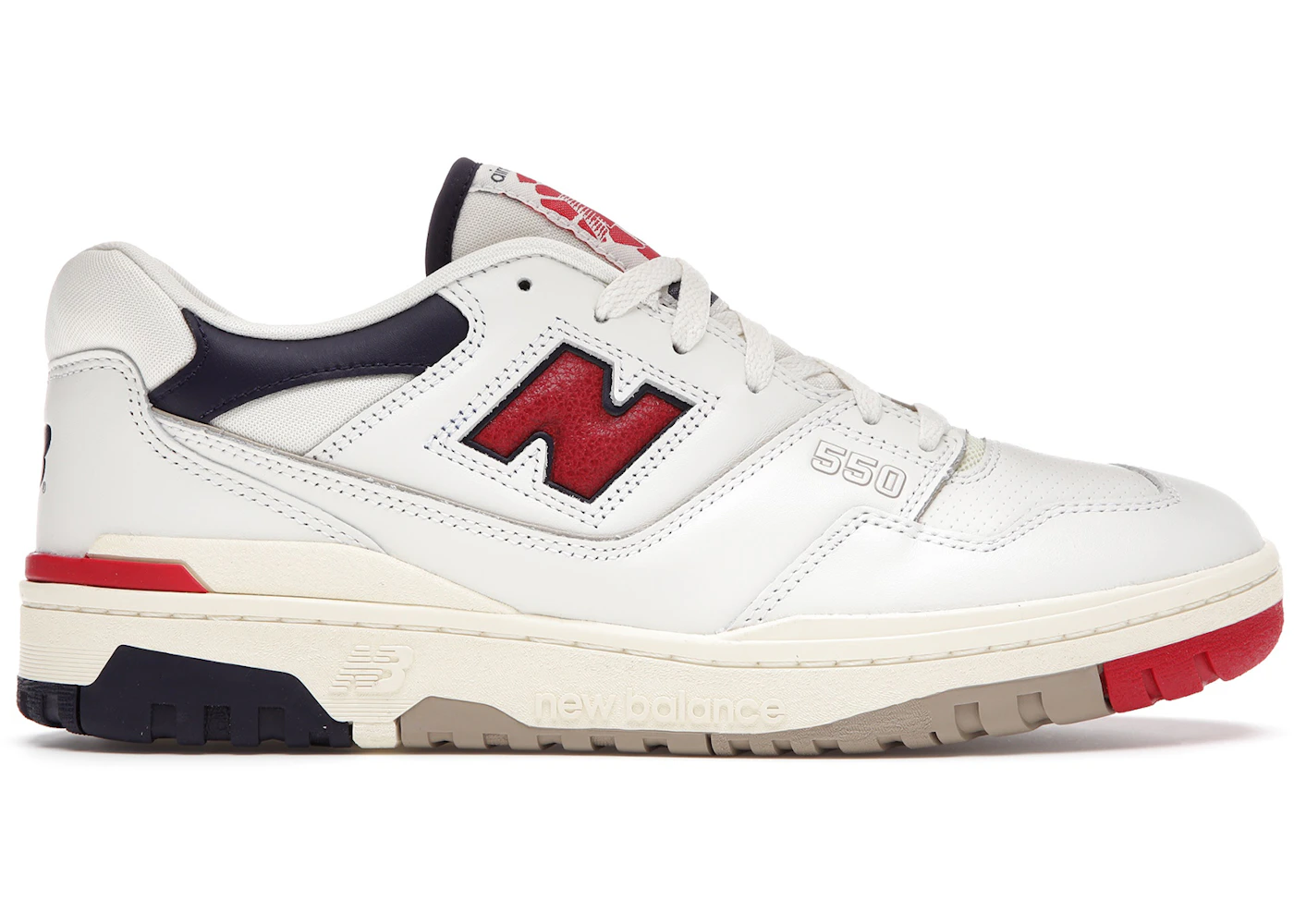 undervandsbåd Lily Etablering New Balance 550 Aime Leon Dore White Navy Red Men's - BB550A3 - US