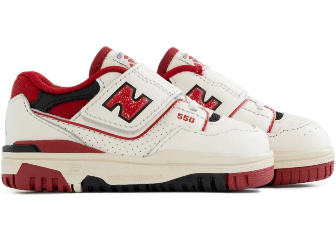 New Balance 550 Aime Leon Dore White Red (TD) Sneakers US