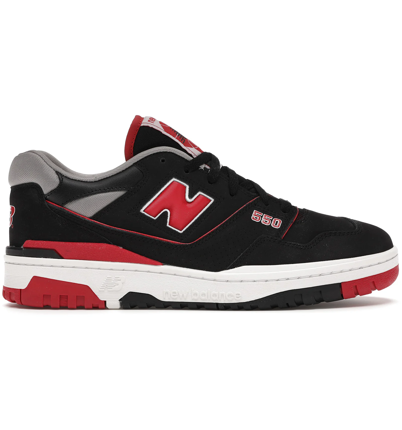 New balance red and black shoes Clearance