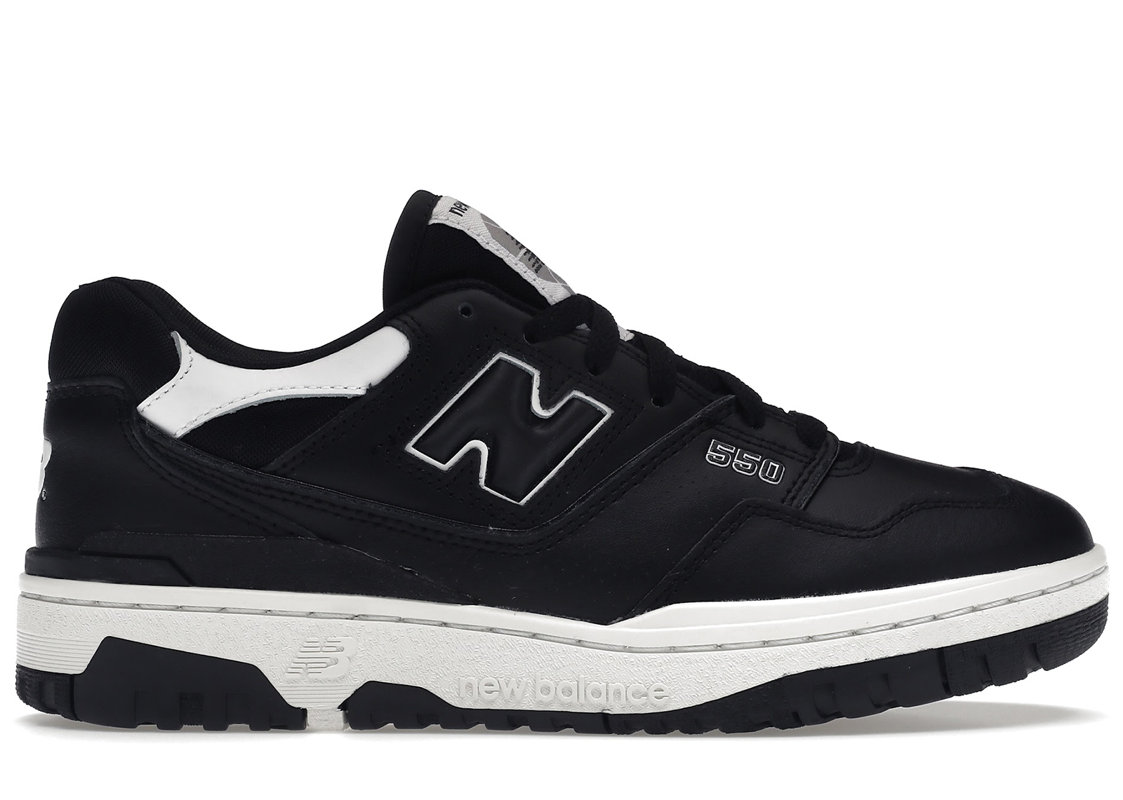 New Balance 550 Black White Men's - BB550SV1 - US