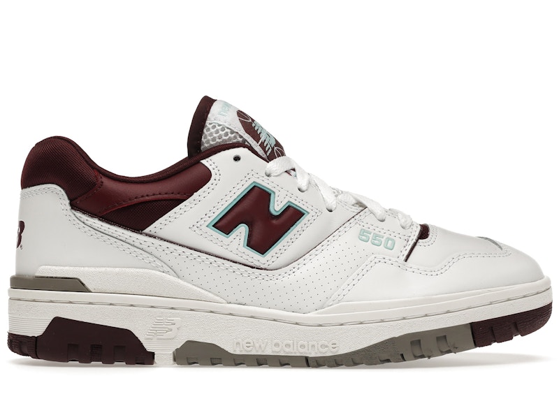 New Balance 550 Burgundy Cyan Men's - BB550WBG - US