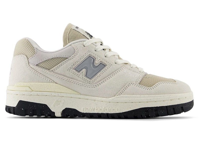 Pre-owned New Balance 550 Suede (women's) Sneakers In Cream