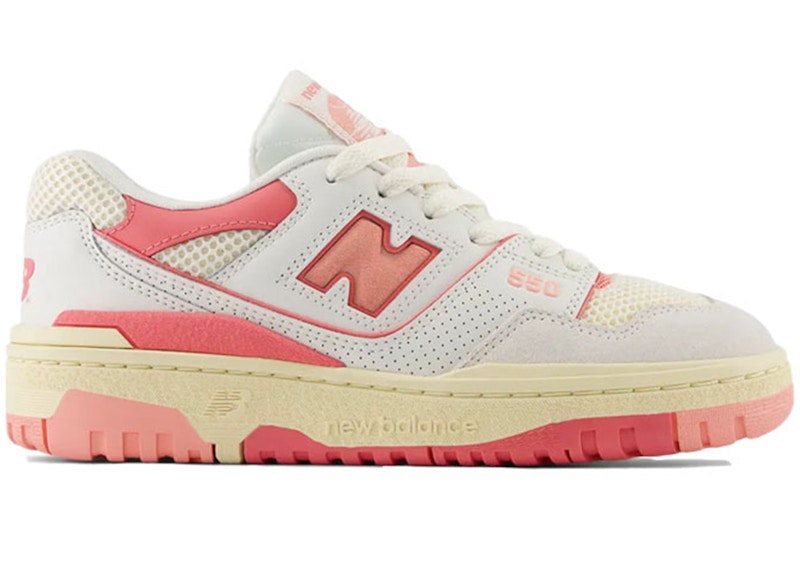 Pre-owned New Balance 550 Sneakers In Desert Pink/sea Salt