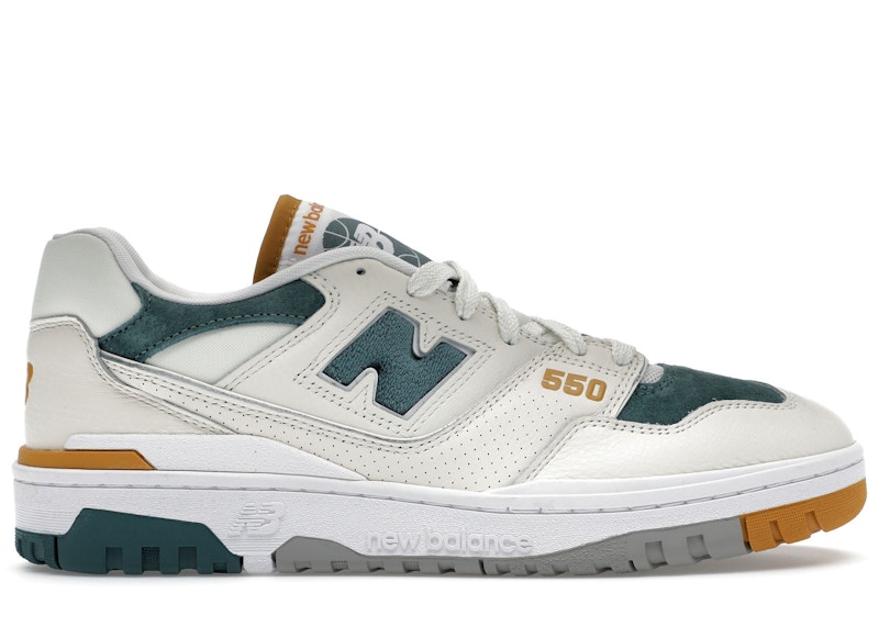 New Balance 550 Green Yellow ニューバランス 550 グリーン Unisex New Balance 550 Shoes Sea Salt BB550CPE | Chicago