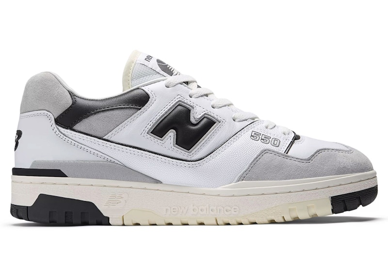 Sneakers New Balance 550 White/ Grey/ Black - BB550GWB