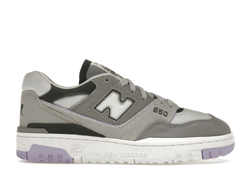 Pre-owned New Balance 550 Incense Sepia (women's) Sneakers In Shadow Grey/grey Matter/lilac Glo