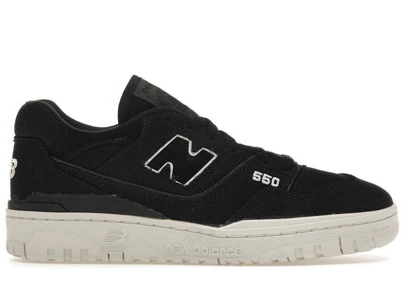 New Balance 550 Magnet Black White Men's Trainers - BB550MDB - GB