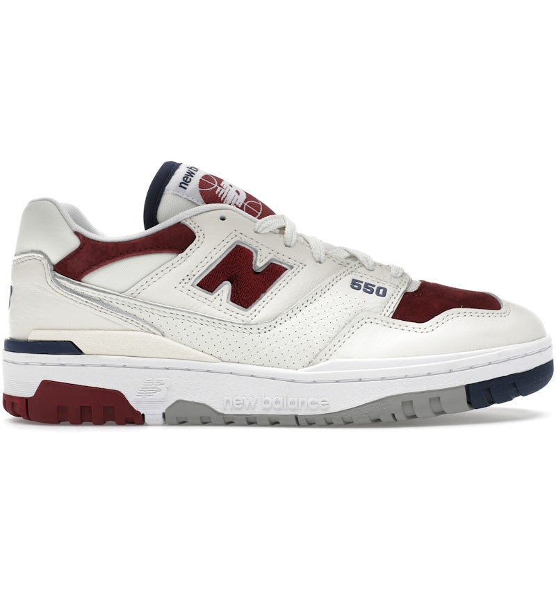 New Balance 550 Maroon Navy Men's BB550VRC US