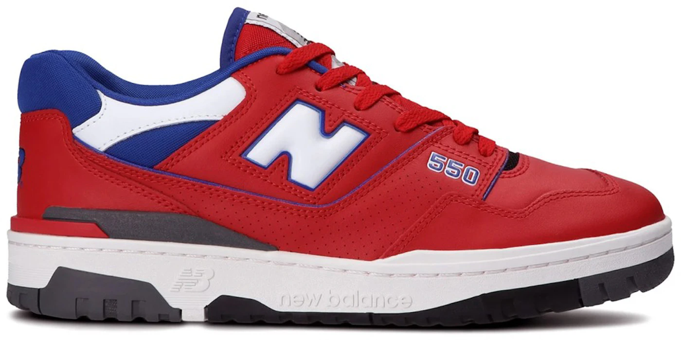 New Balance Men's 550 - Red/Blue (Size 9)