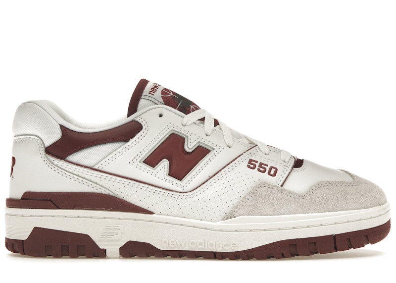 new balance 550 burgundy