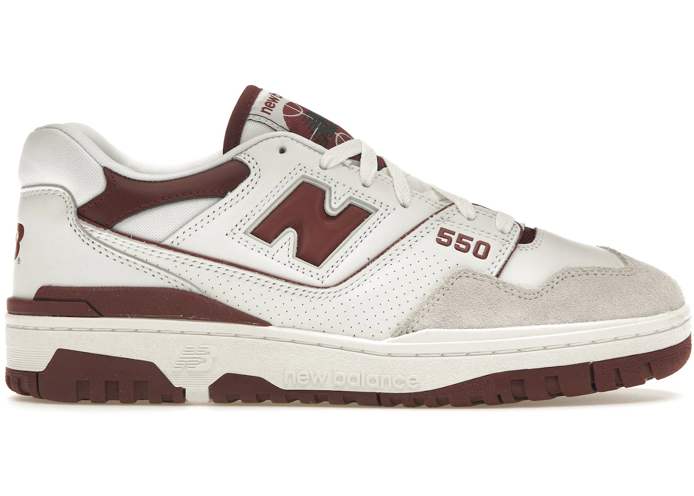 New Balance 550 Sel de mer Bordeaux Homme Style BB550LI1 FR