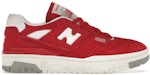 New Balance 550 Suede Pack Team Red