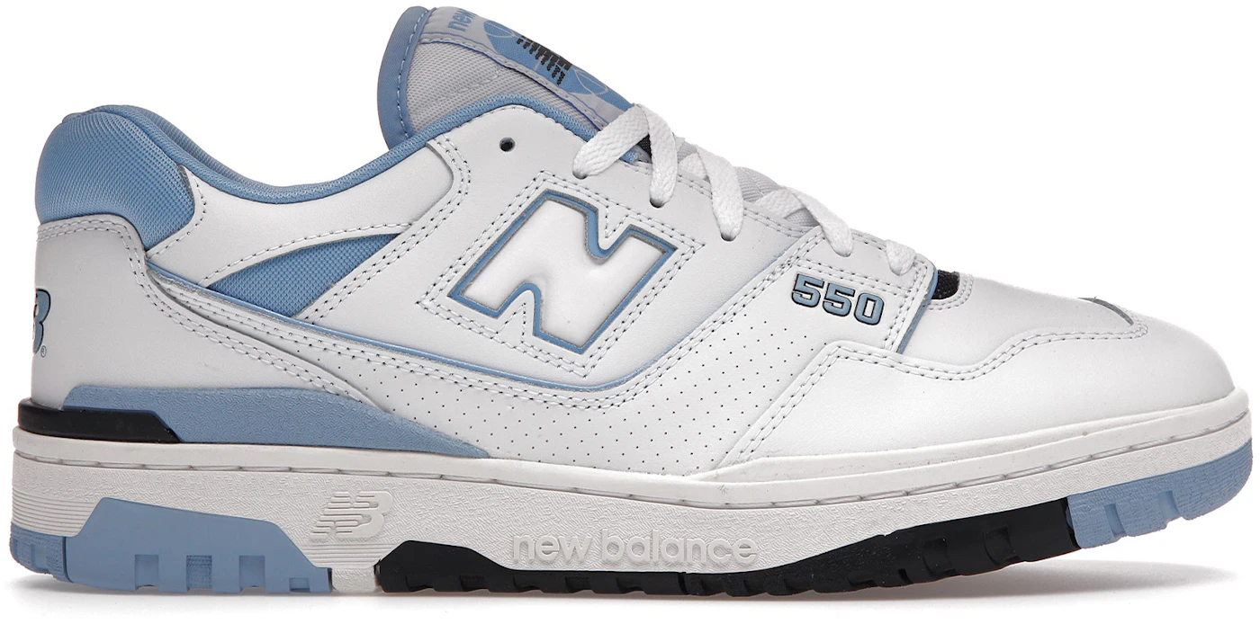 New Balance 550 White/Baby Blue Sneakers - Farfetch