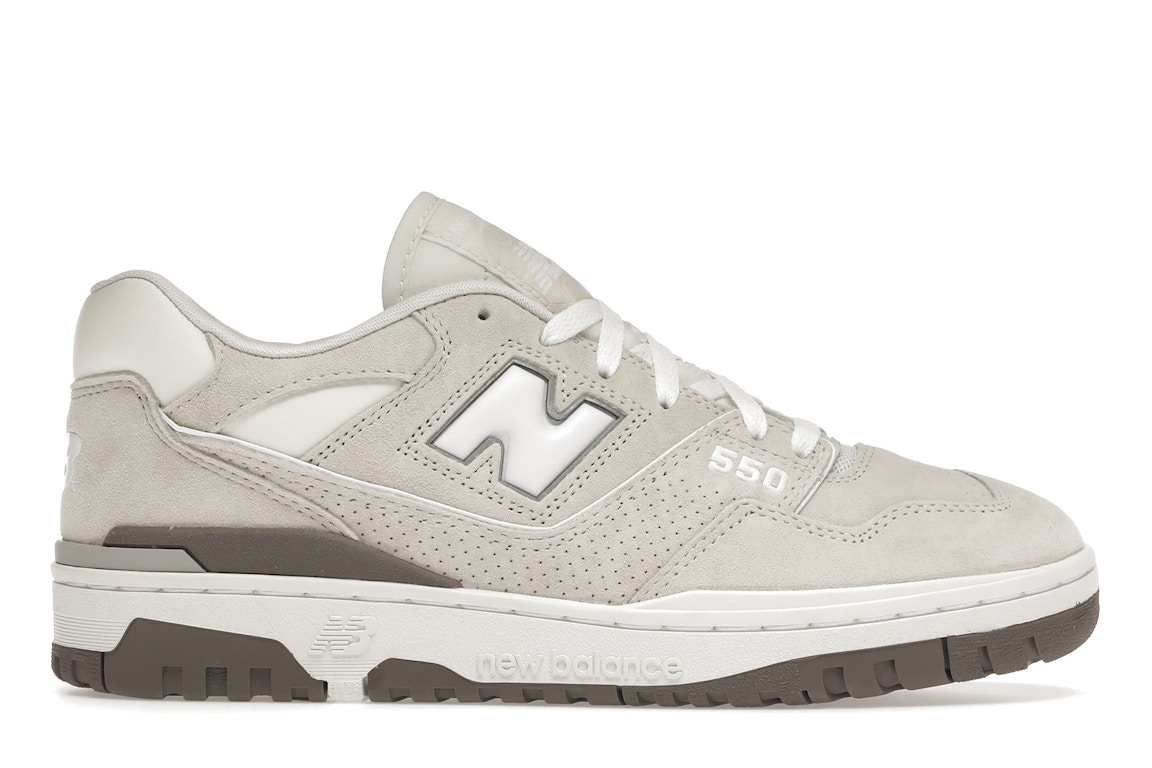 Pre-owned New Balance 550 United Arrows In White/grey/light Grey