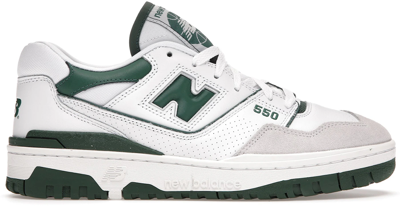 New Balance 550 (White/Green) 14