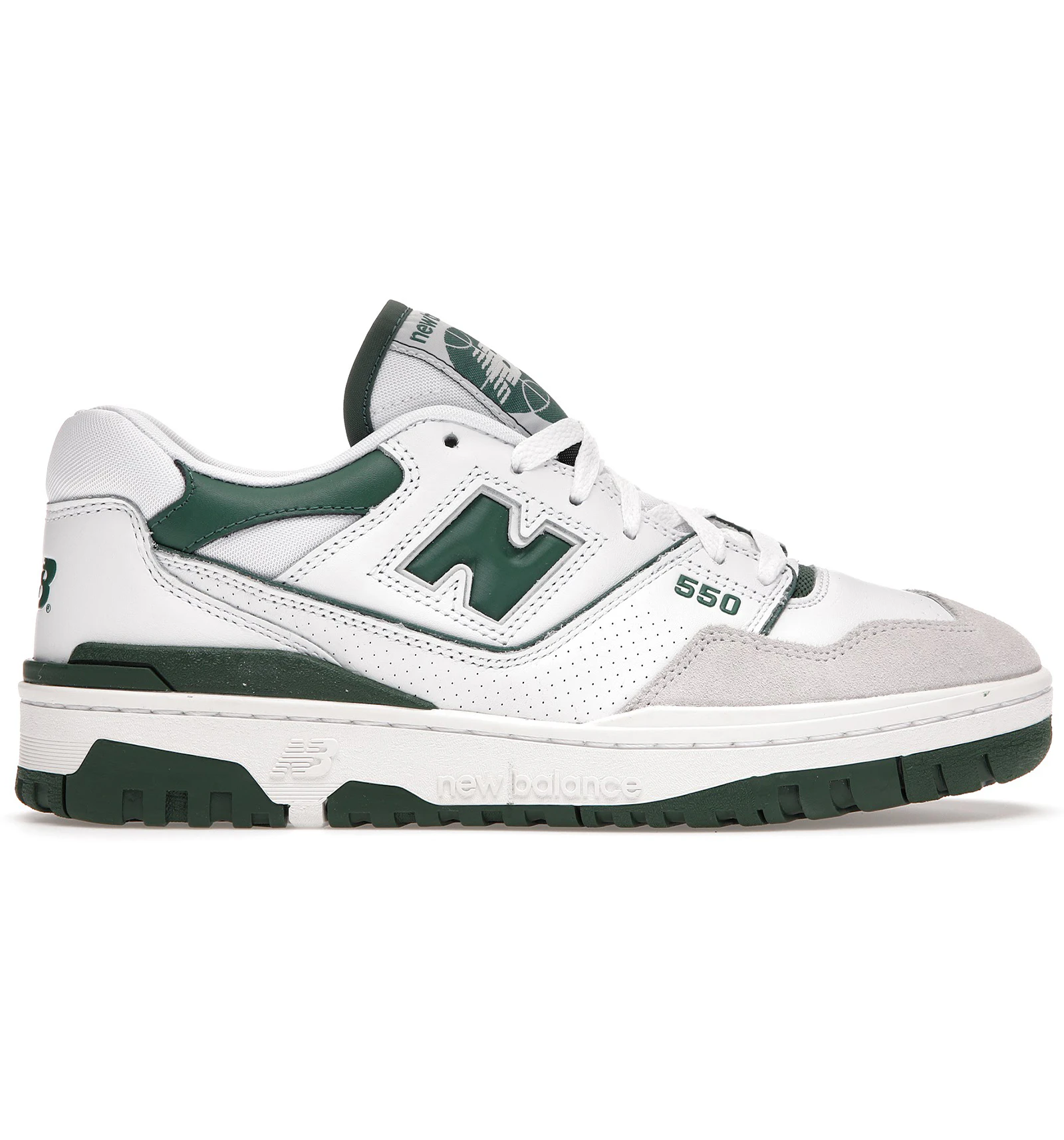 New Balance 550 White Green - BB550WT1 - US new balance