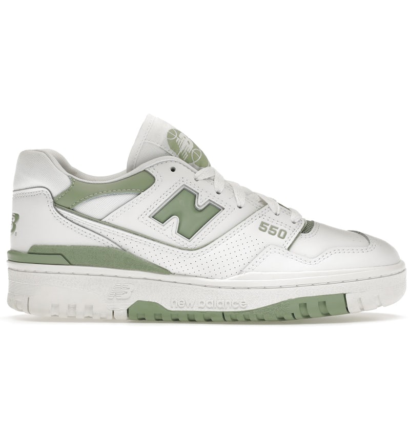 New Balance 550 White Mint Green Men's BB550FS1 US