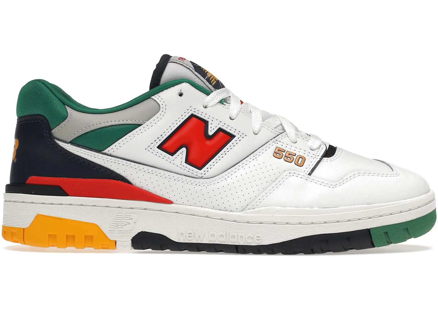 New Balance 550 White Multicolor Men's BB550CL1 US