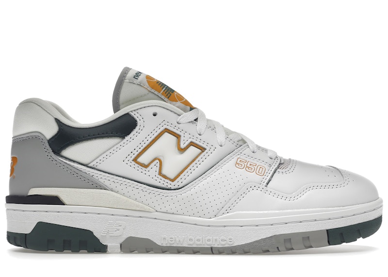 New Balance 550 Cream Black Men's - BB550LWT - US