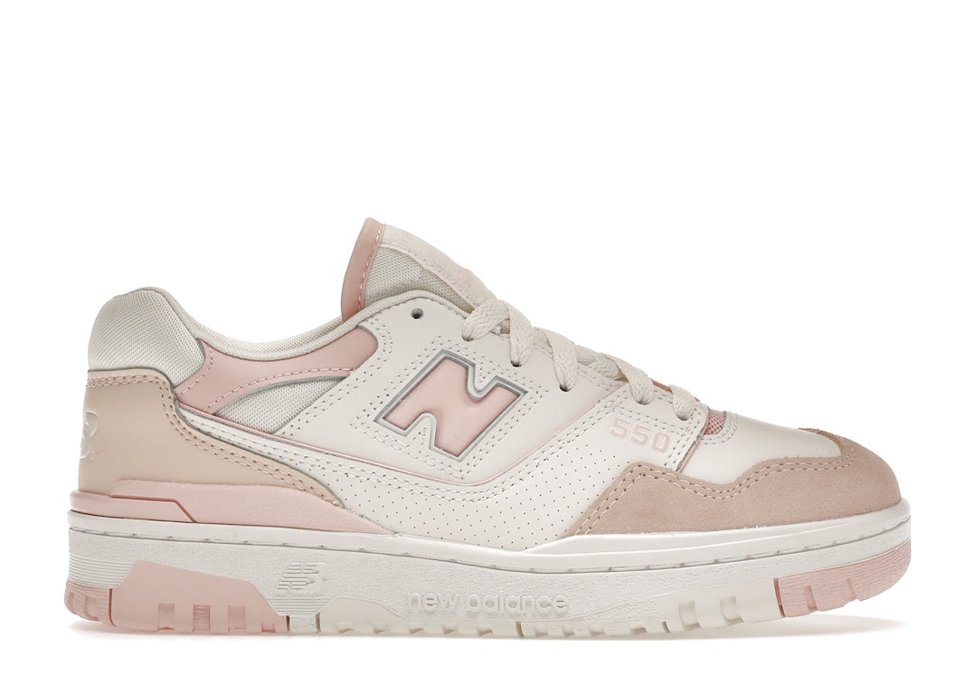 Pre-owned New Balance 550 White Pink (women's) In White/pink
