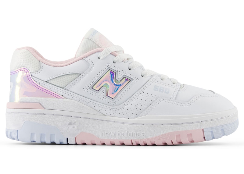 Pre-owned New Balance 550 Sneakers In White/rose Sugar