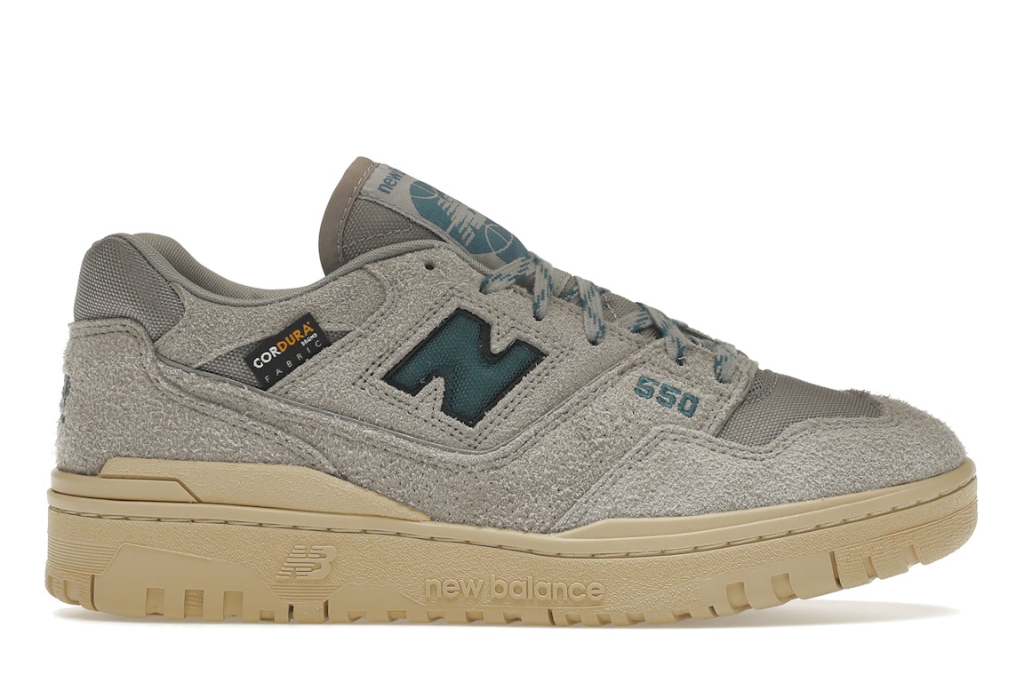 Pre-owned New Balance 550 Size? Cordura Pack Grey Cream In Grey/cream