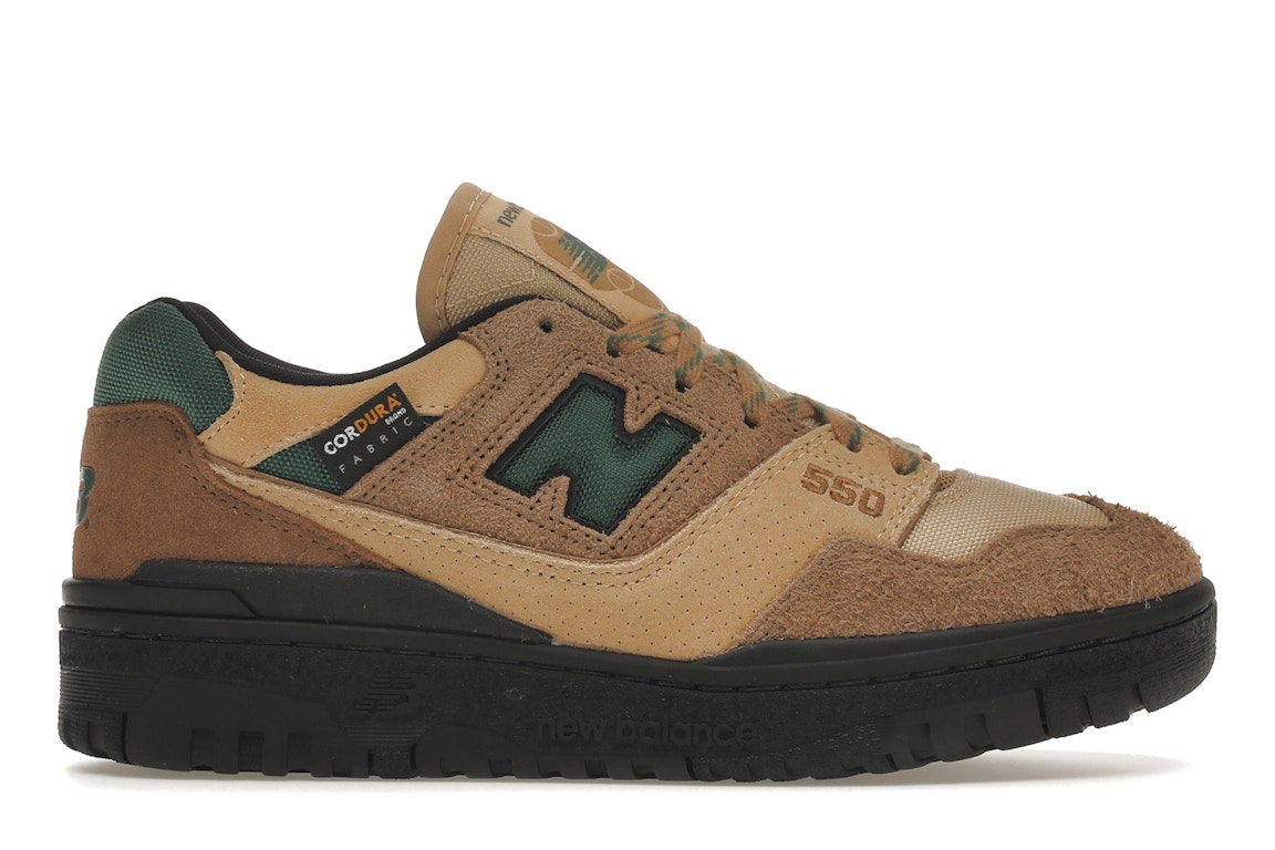 Pre-owned New Balance 550 Size? Cordura Pack Light Brown Green In Light Brown/green
