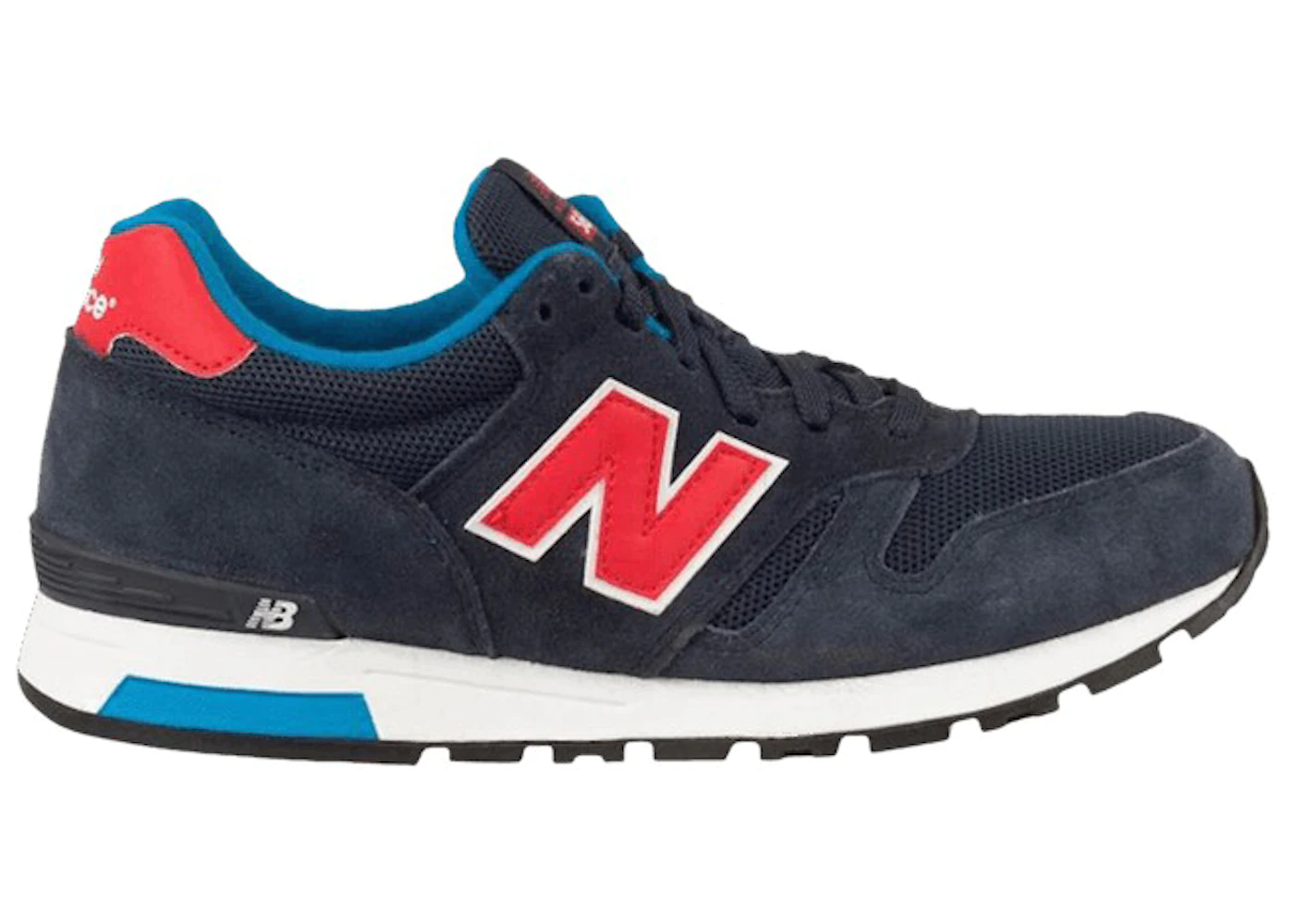 New Balance 565 Suede Pack Navy Red Men's - ML565SGB - US
