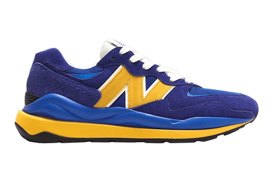 Pre-owned New Balance 57/40 Blue Yellow In Blue/yellow