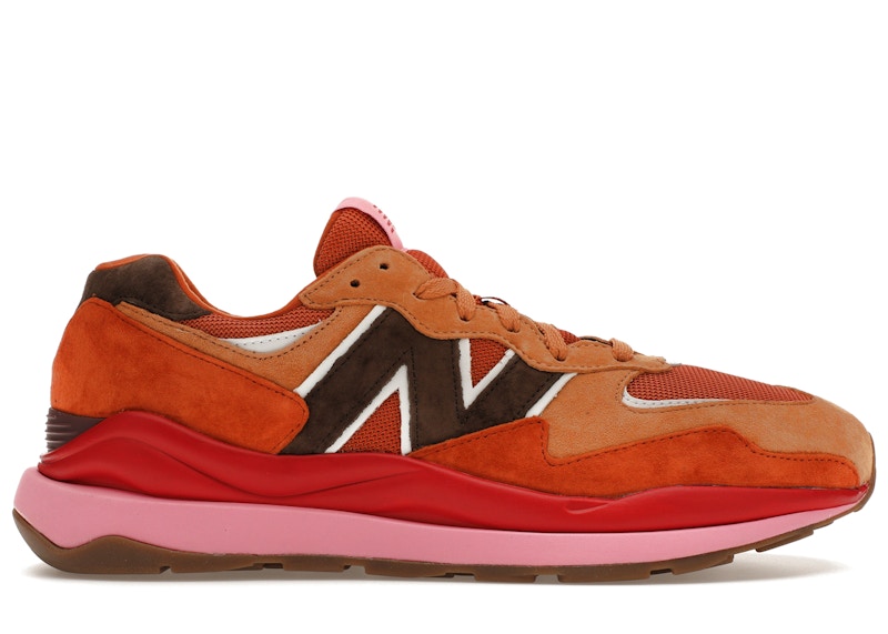 Brown and hotsell red new balance