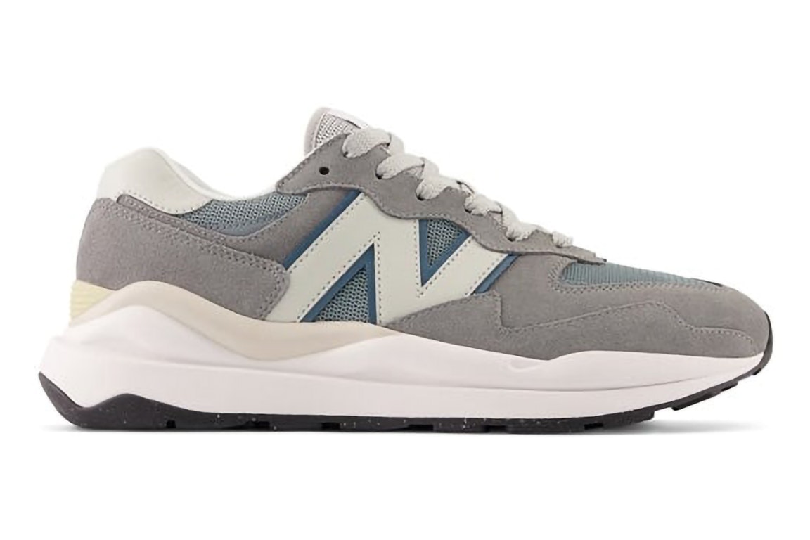 Pre-owned New Balance 57/40 Grey Blue In Grey/blue/white
