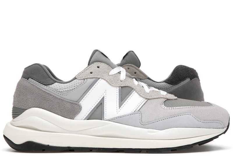 black grey and white new balance