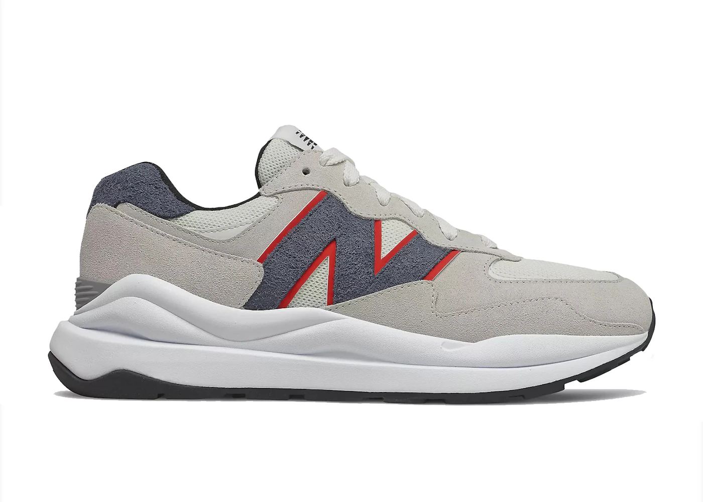 New Balance 57/40 Off White Navy Red Men's - M5740MA1 - US